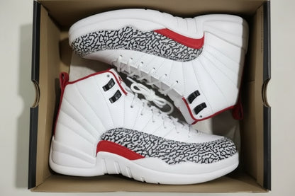 AJ 12 Elephant Print Shoes Sneakers – nk0004639