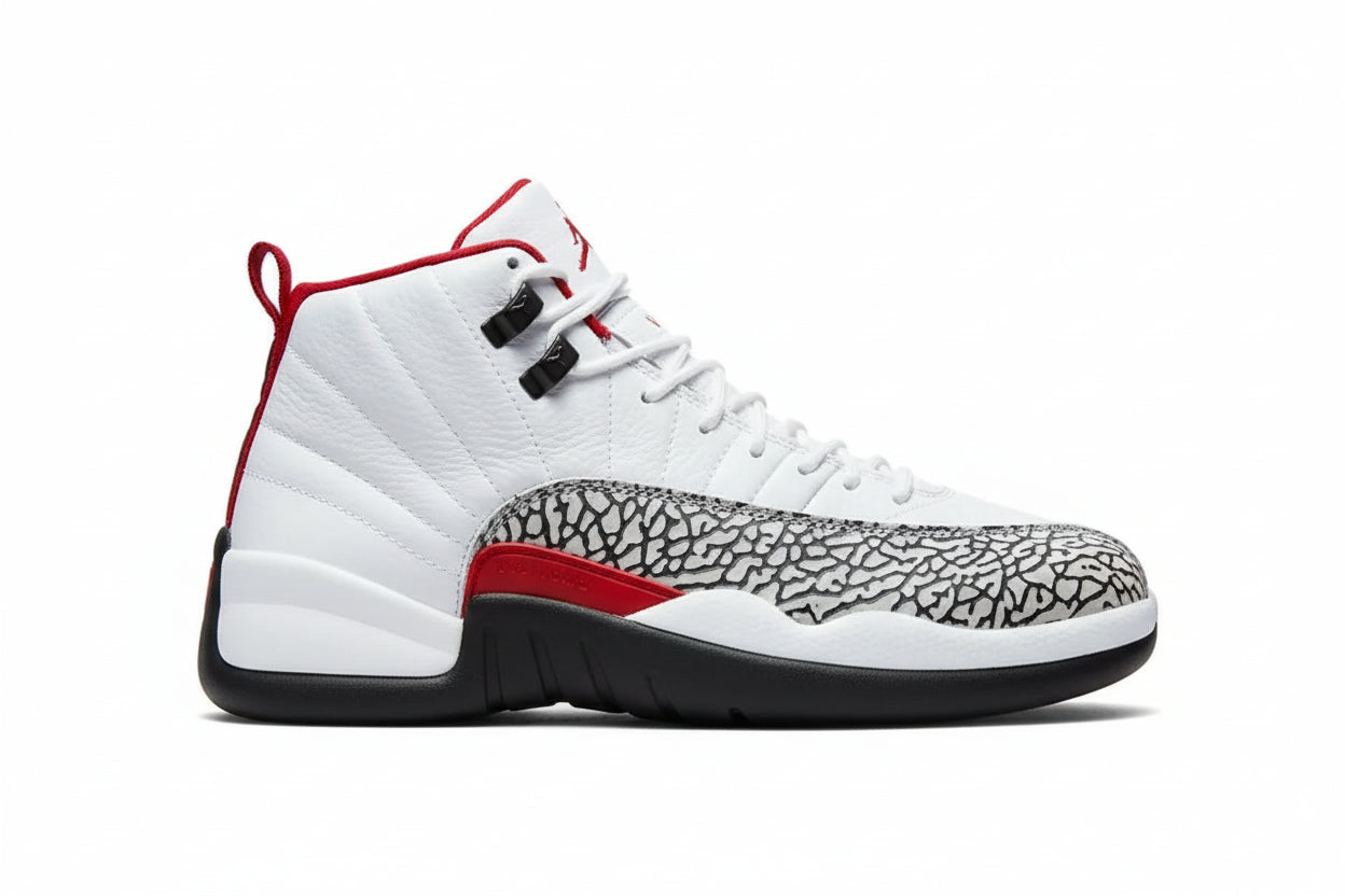 AJ 12 Elephant Print Shoes Sneakers – nk0004639