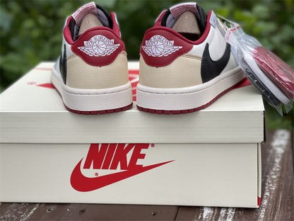 Travis Scott x AJ 1 Low Shoes Women's Sneakers – Nk0001912