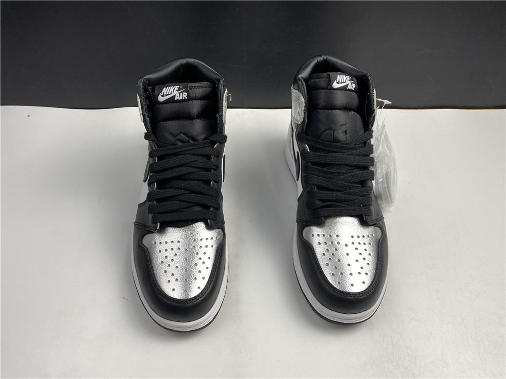 Aj 1 High Og Wmns Silver Toe Shoes Men'S Sneakers – Nk0001426