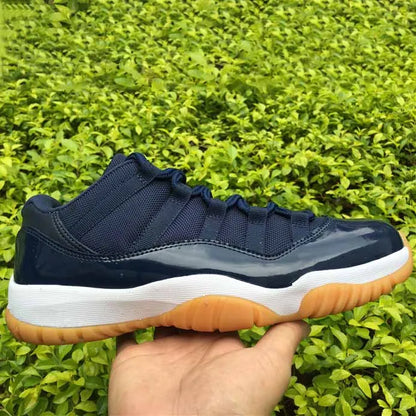 AJ 11 Retro Low Navy Gum Shoes Women's Sneakers – Nk0004099