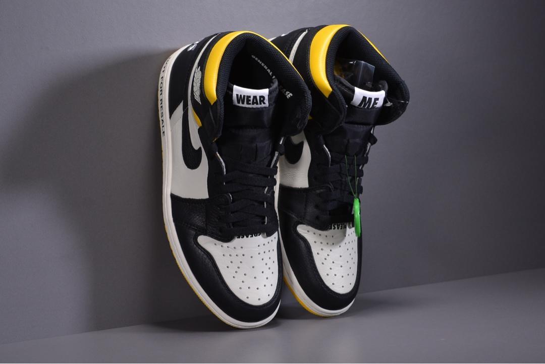 Aj 1 Retro High “Not For Resale” Varsity Maize Shoes Men'S Sneakers – Nk0000055