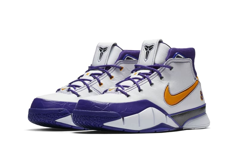 Nike Kobe 1 Protro Final Seconds basketball shoes, Kobe Bryant sneaker