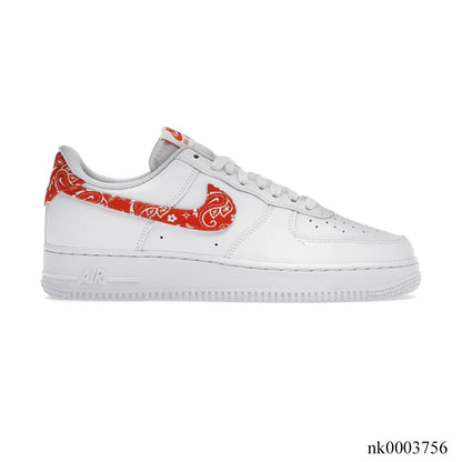 Af 1 Low Orange Paisley Shoes Men'S Sneakers – Nk0003756