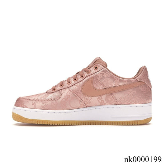 Af 1 Low Clot Rose Gold Silk Shoes Men'S Sneakers – Nk0000199