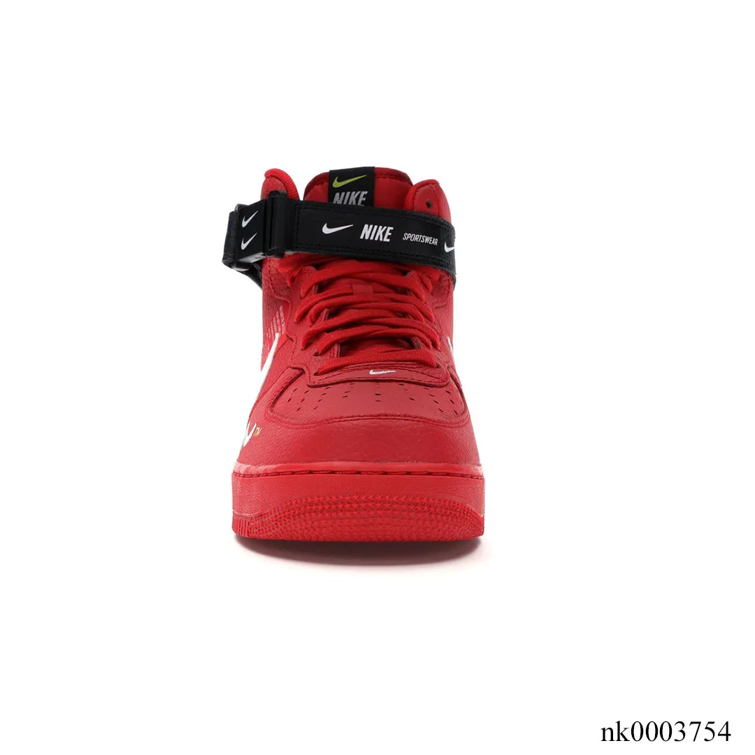 AF 1 Mid Utility University Red Shoes Women's Sneakers – Nk0003754