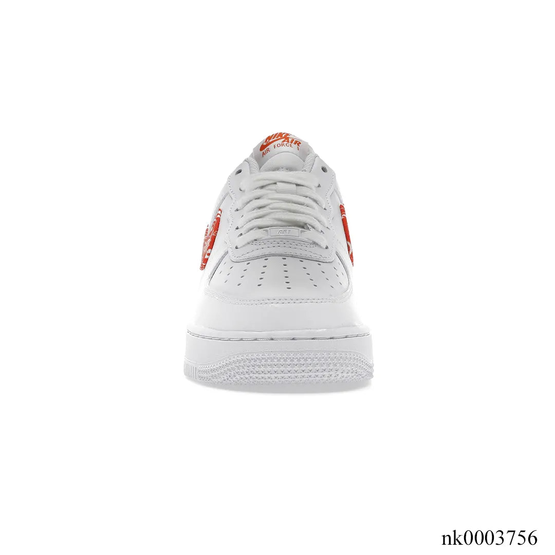 Af 1 Low Orange Paisley Shoes Men'S Sneakers – Nk0003756