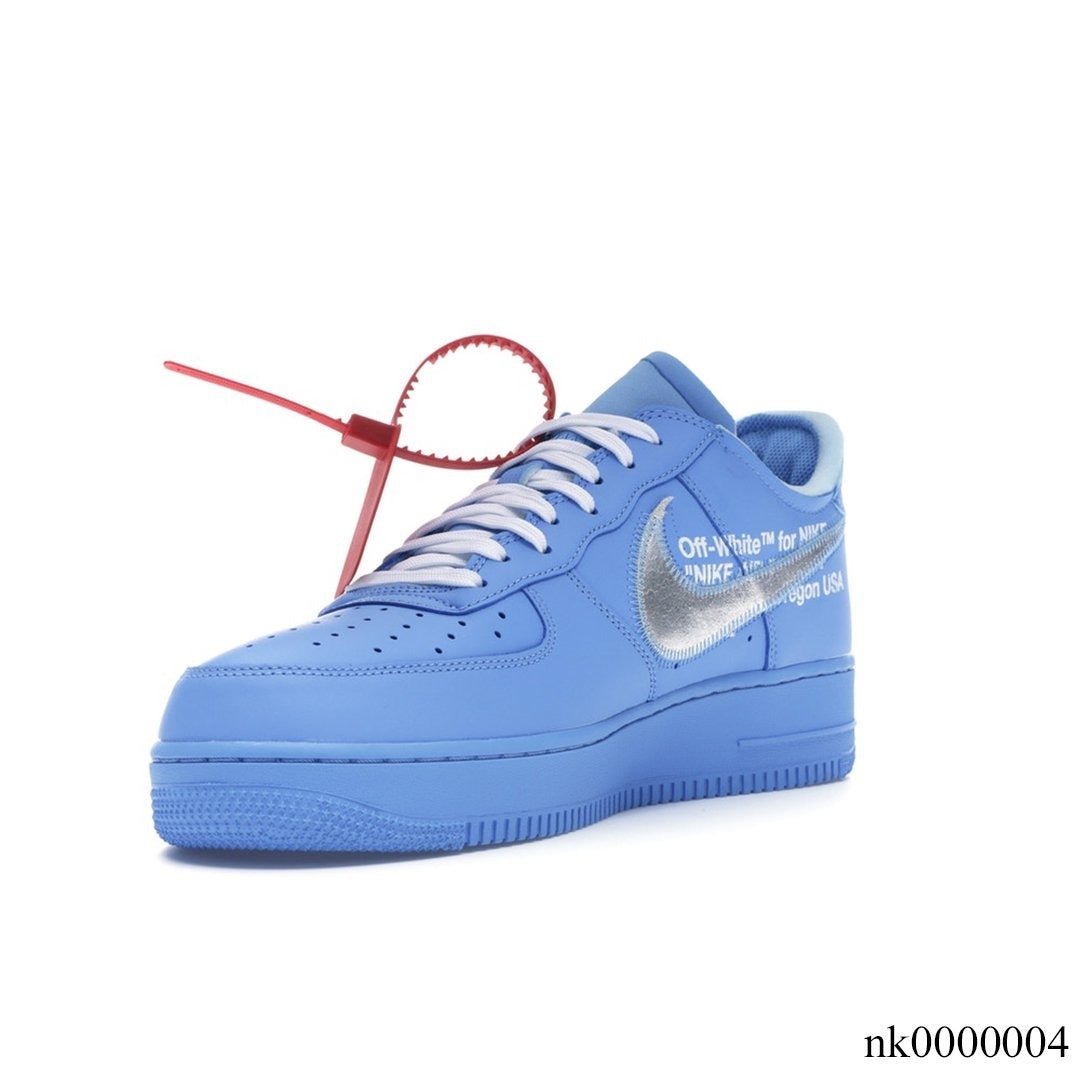 Af 1 Low Ow Mca University Blue Shoes Men'S Sneakers – Nk0000004
