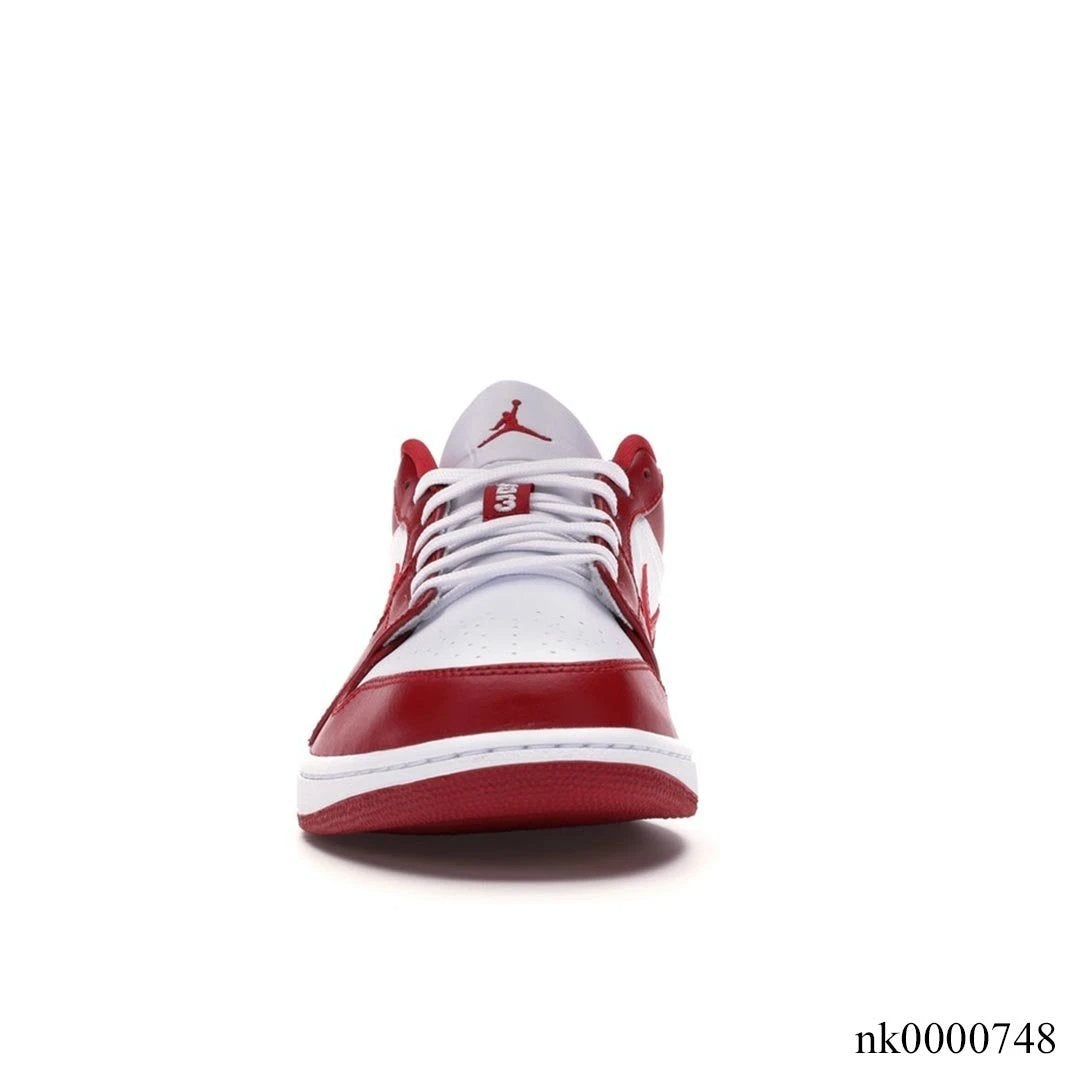 AJ 1 Low Gym Red White Shoes Women's Sneakers – Nk0000748