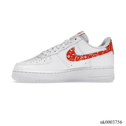 Af 1 Low Orange Paisley Shoes Men'S Sneakers – Nk0003756