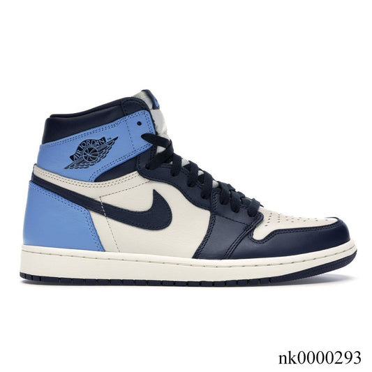 Aj 1 Retro High Obsidian Unc Shoes Men'S Sneakers – Nk0000293