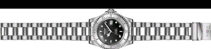 Invicta Men's 34022 Pro Diver Quartz 3 Hand Black Dial Stainless Steel Watch