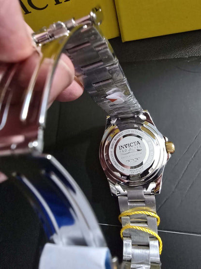 Invicta Pro Diver Men’s Watch 26972 – Blue Dial Quartz – Yellow Two-Tone Bracelet