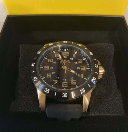 Invicta Pro Diver Status 45mm Quartz Black Dial Men's Watch 40005