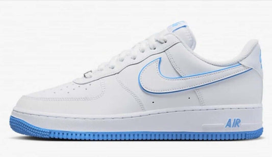 Nike Air Force 1 Low UNC – White & University Blue Sneakers