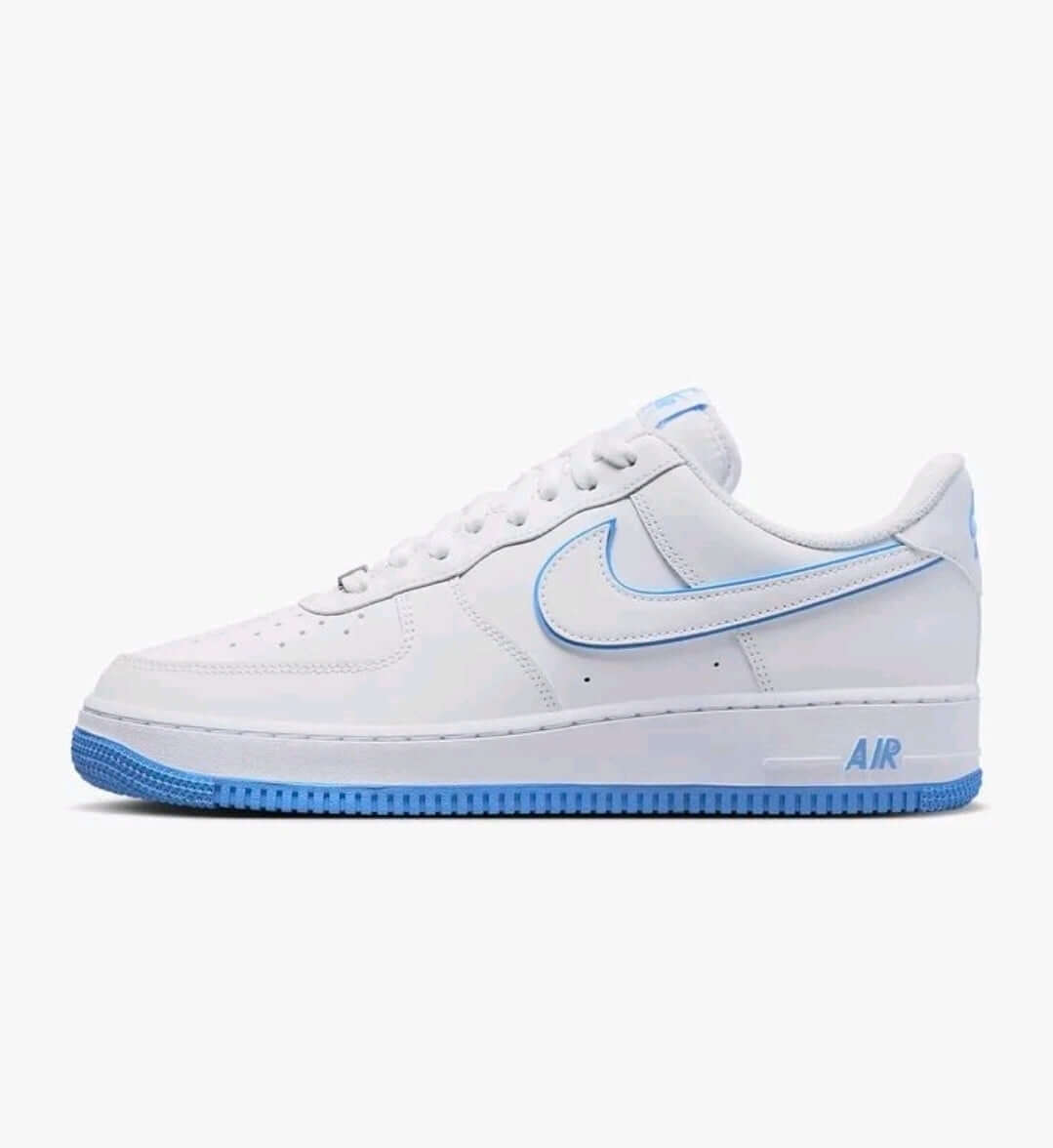 Nike Air Force 1 Low UNC – White & University Blue Sneakers