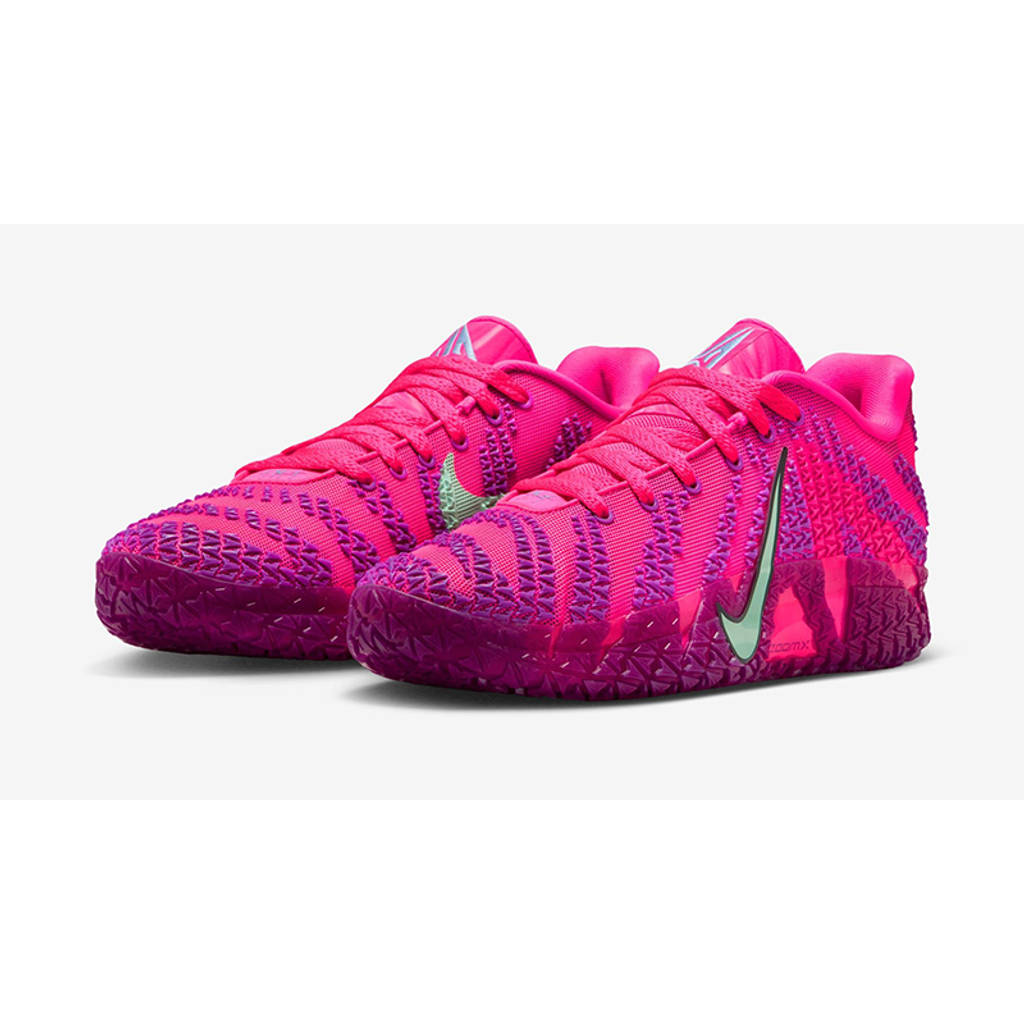Nike JA 3 Max Volume basketball shoes in Hyper Pink, Ja Morant signature sneaker