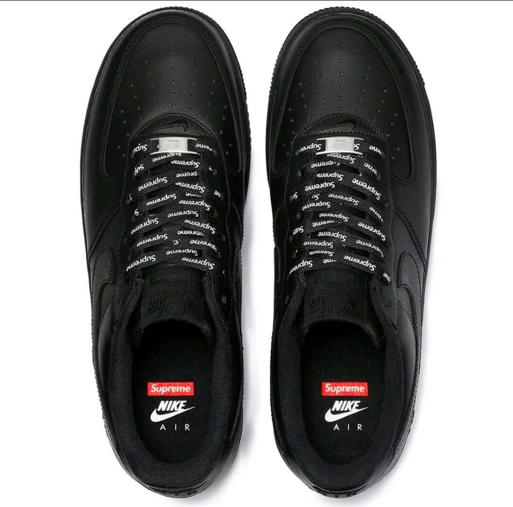🖤 Nike x Supreme Air Force 1 Low – Black (Men’s)