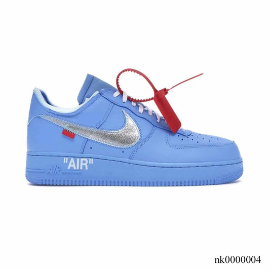 Af 1 Low Ow Mca University Blue Shoes Men'S Sneakers – Nk0000004