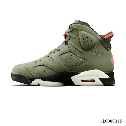 Travis Scott X Aj 6 Olive Shoes Men'S Sneakers – Nk0000015
