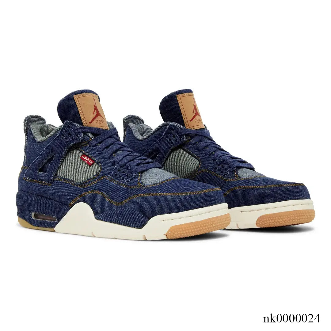 Levi’S X Aj 4 Denim Shoes Men'S Sneakers – Nk0000024
