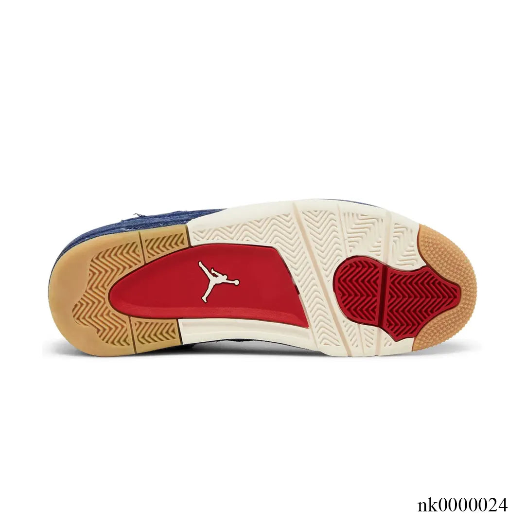 Levi’S X Aj 4 Denim Shoes Men'S Sneakers – Nk0000024