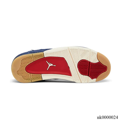 Levi’S X Aj 4 Denim Shoes Men'S Sneakers – Nk0000024