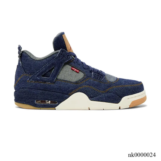 Levi’S X Aj 4 Denim Shoes Men'S Sneakers – Nk0000024