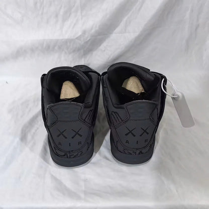 Kaws X Aj 4 Black Shoes Men'S Sneakers – Nk0000025