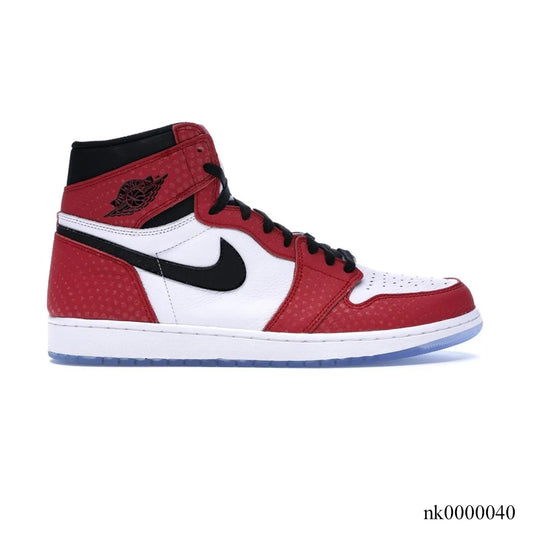 AJ 1 Retro High Spider-Man Origin Story Shoes Women's Sneakers – Nk0000040