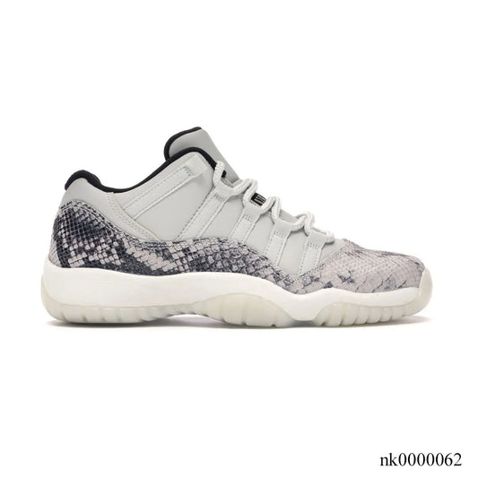 Aj 11 Low Snake Light Bone Shoes Men'S Sneakers – Nk0000062