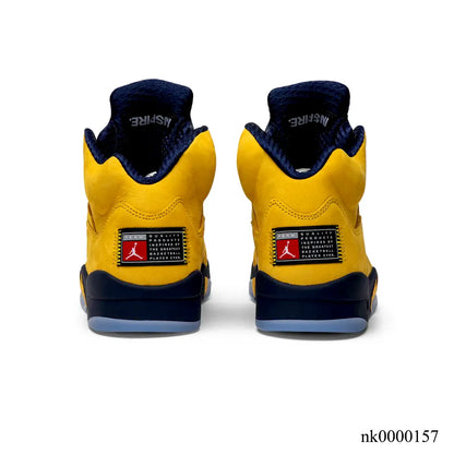 Aj 5 Retro Michigan (2019) Shoes Men'S Sneakers – Nk0000157