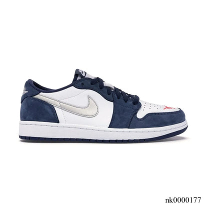 AJ 1 Low SB Midnight Navy Shoes Women's Sneakers – Nk0000177