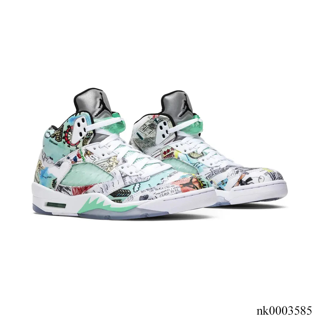 Aj 5 Wings Shoes Men'S Sneakers – Nk0000601