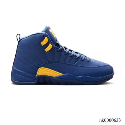 Aj 12 Retro Michigan Shoes Men'S Sneakers – Nk0000633