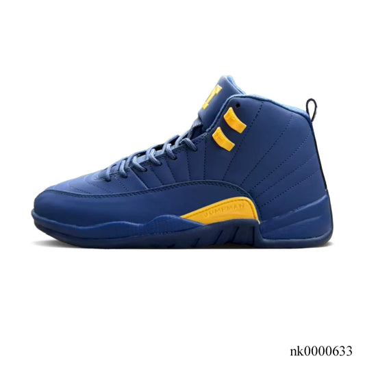 Aj 12 Retro Michigan Shoes Men'S Sneakers – Nk0000633