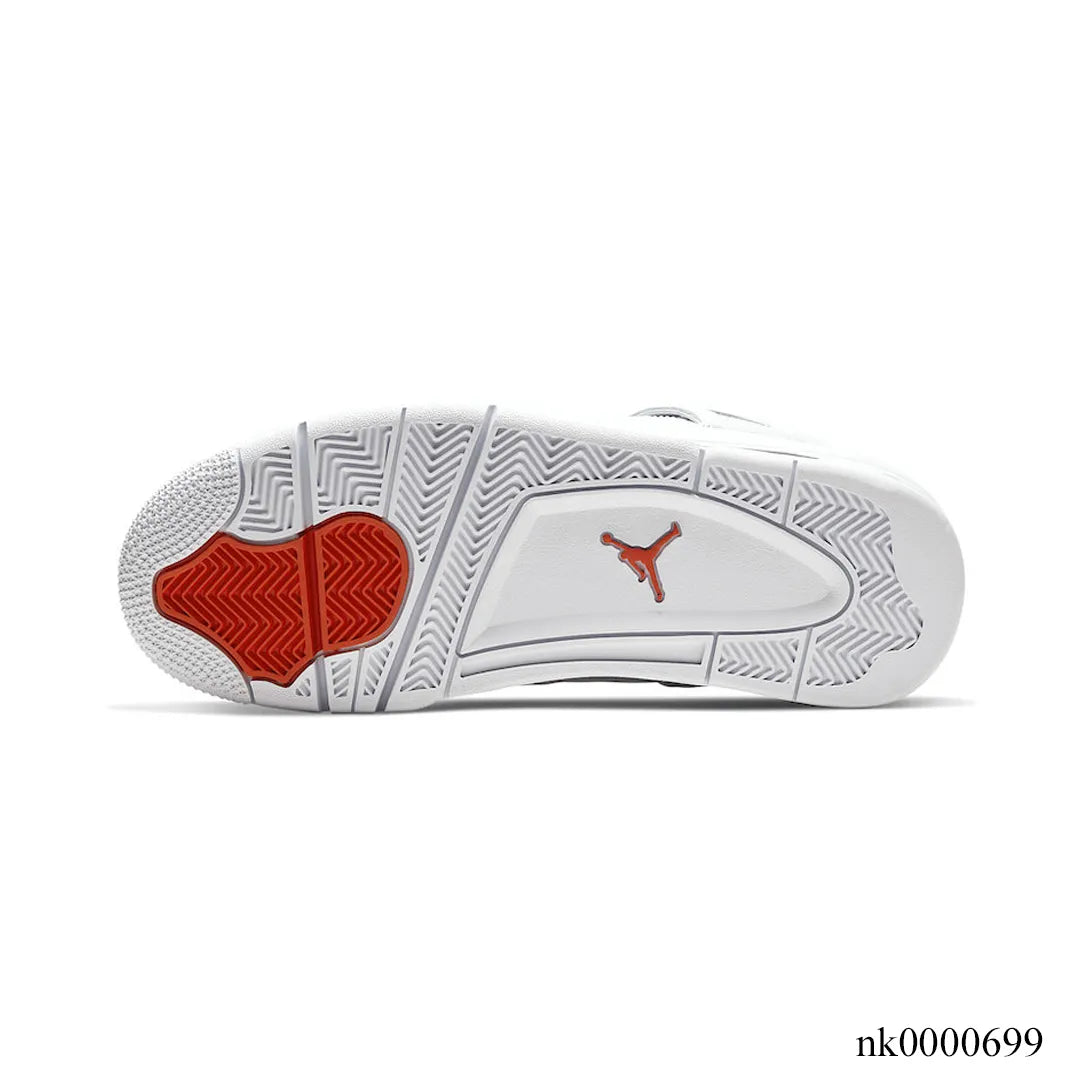 Aj 4 Retro Metallic Orange Shoes Men'S Sneakers – Nk0000699