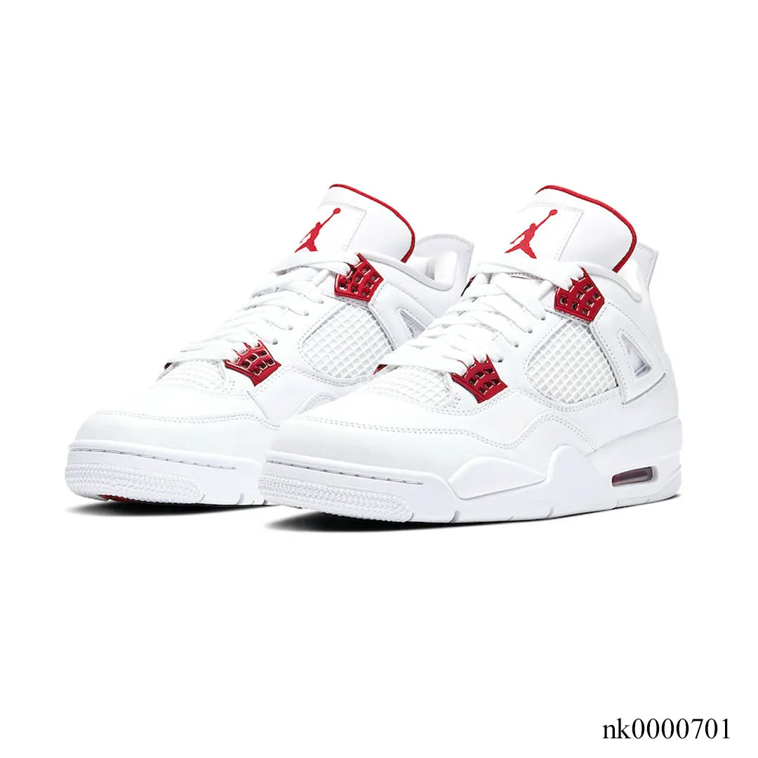 AJ 4 Retro Metallic Red Shoes Women's Sneakers (Big Size Available) – Nk0000701