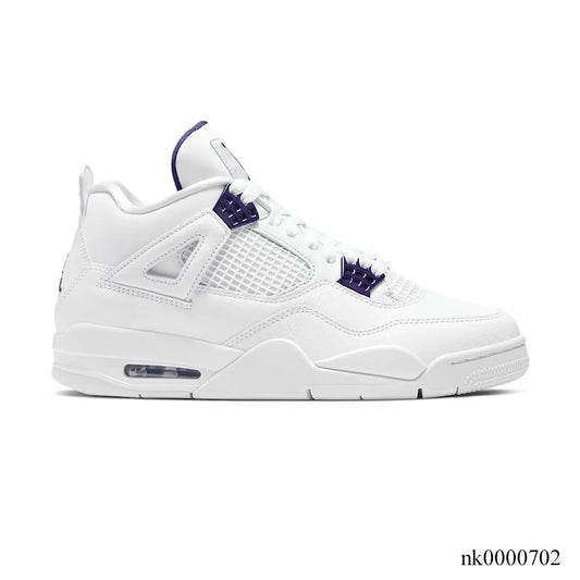Aj 4 Retro Metallic Purple Shoes Men'S Sneakers (Big Size Available) – Nk0000702