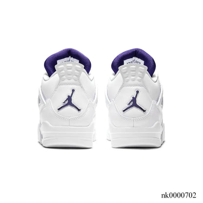 Aj 4 Retro Metallic Purple Shoes Men'S Sneakers (Big Size Available) – Nk0000702