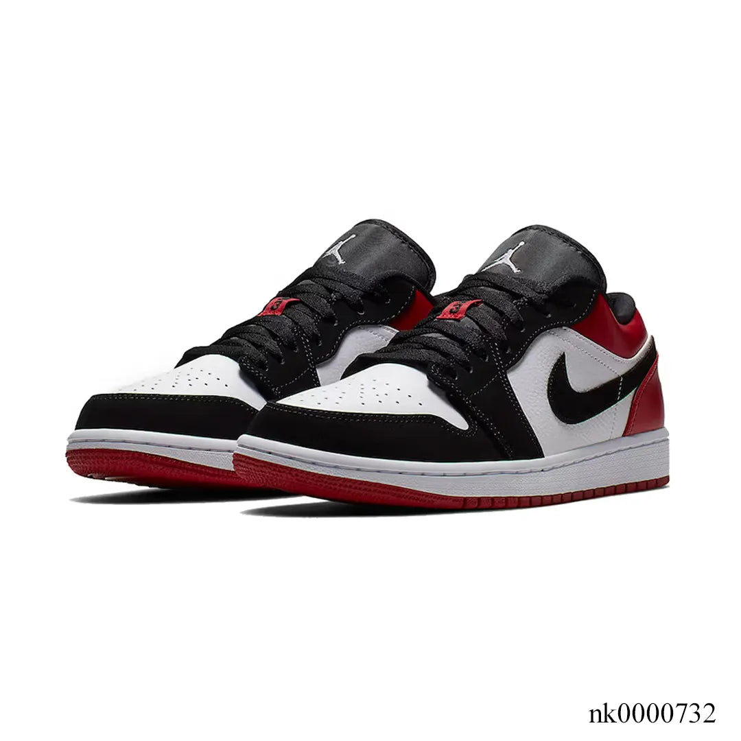 AJ 1 Low Black Toe Shoes Women's Sneakers – Nk0000732