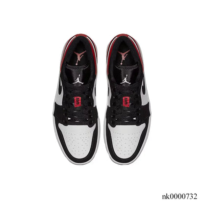 AJ 1 Low Black Toe Shoes Women's Sneakers – Nk0000732