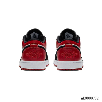 AJ 1 Low Black Toe Shoes Women's Sneakers – Nk0000732