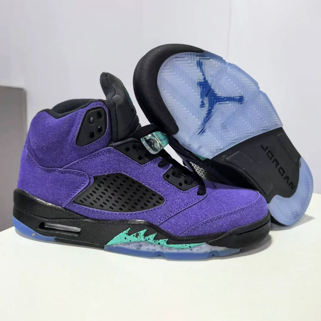 Aj 5 Retro Alternate Grape Shoes Men'S Sneakers – Nk0000745