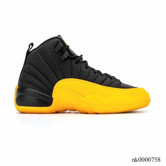 Aj 12 Retro Black University Gold Shoes Men'S Sneakers – Nk0000758