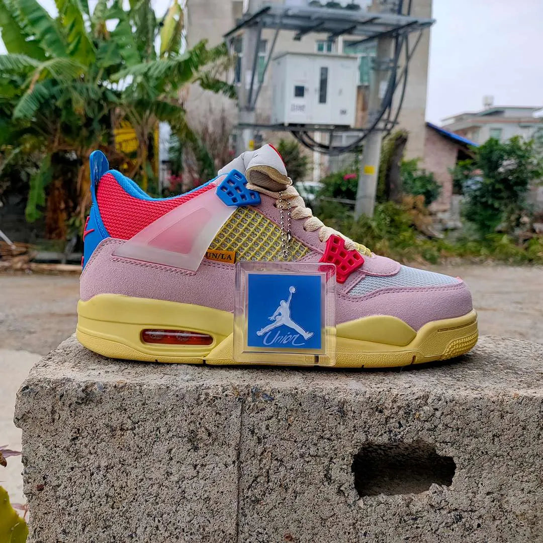 Aj 4 X Union Guava Ice Shoes Men'S Sneakers – Nk0001323