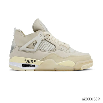 OW x AJ 4 Sail Shoes Women's Sneakers – Nk0001339