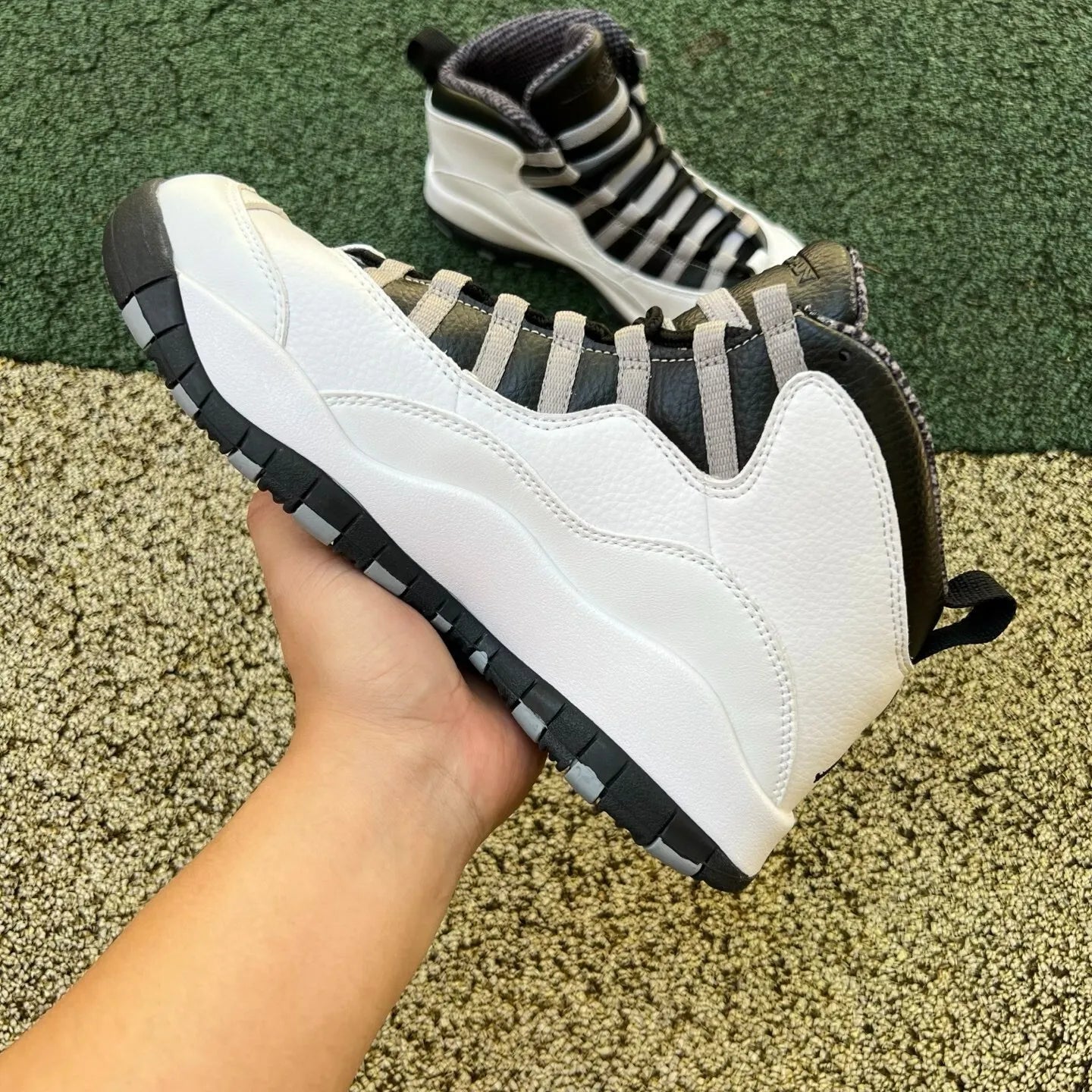 Aj 10 Retro Steel Shoes Men'S Sneakers – Nk0001703