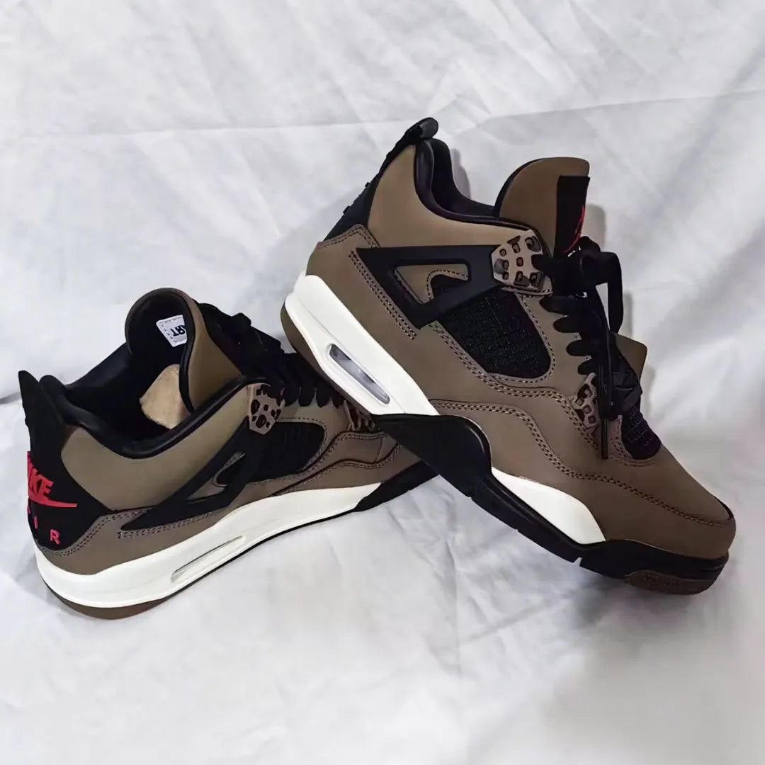 Travis Scott x AJ 4 Olive Shoes Women's Sneakers – Nk0001765