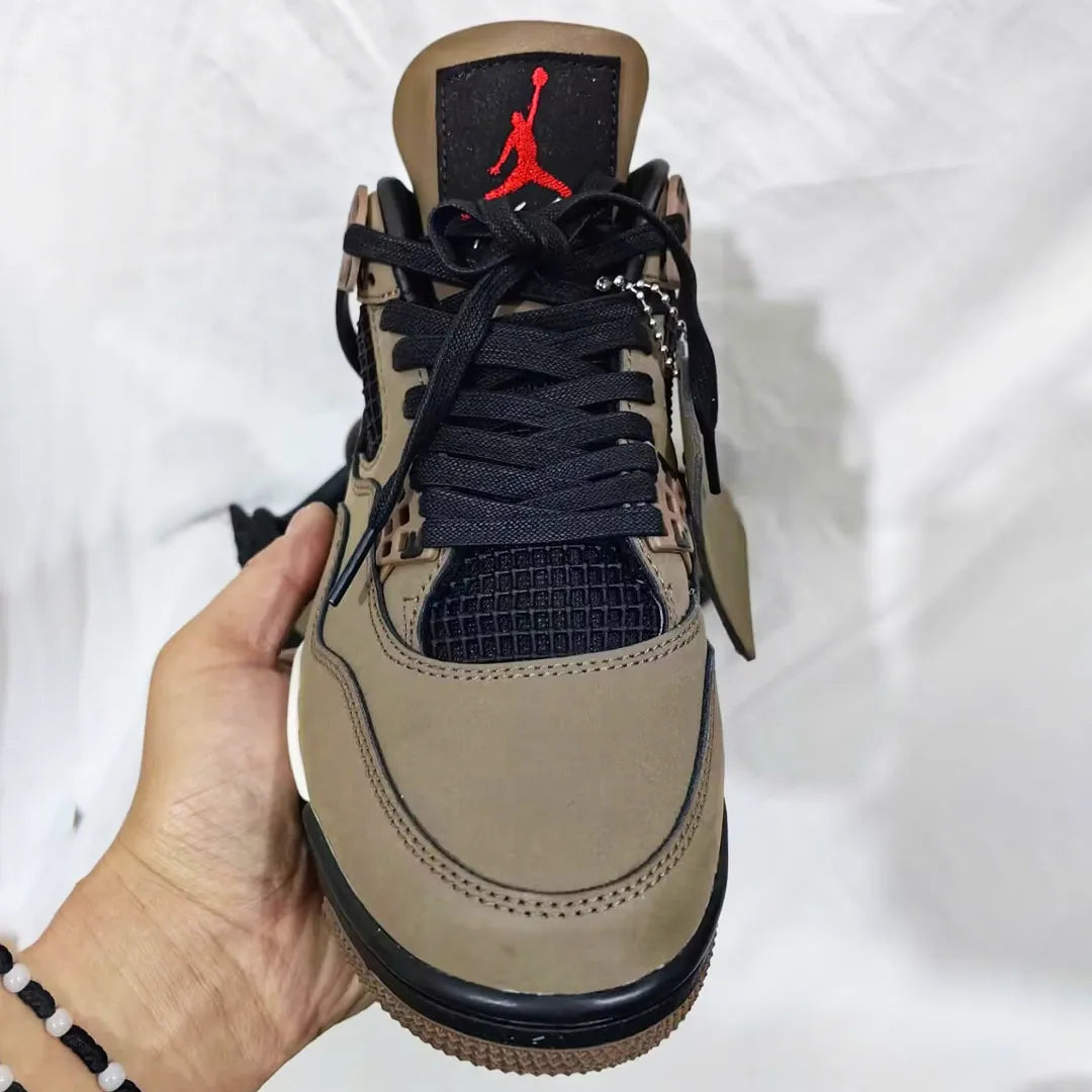 Travis Scott x AJ 4 Olive Shoes Women's Sneakers – Nk0001765